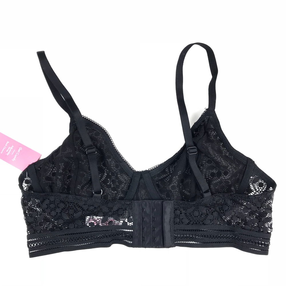 Women’s black lace unlined bra, NWT, 36B - Picture 5 of 7
